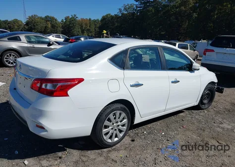 2018 Nissan Sentra S из США, поврежденный, VIN 3N1AB7AP8JY246405